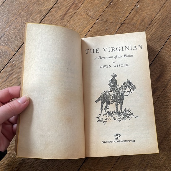 Vintage Western Novel The Virginian by Owen Winster - Picture 4 of 8